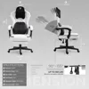 Gaming Chair with Heated Massage Lumbar Support, Ergonomic Gaming Computer Chair with Pocket Spring Cushion and Footrest, Reclin 3