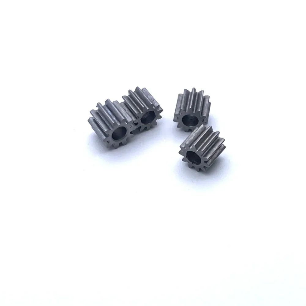11 Teeth 3.17mm Steel Gear DIY Motor Shaft HOLE 3.14MM 0.5M 17 Teeth For 540 545 550 555 Motor Metal Gear motor gear transmission gear electric bike gear cassette deck tape gear electric chain saw gear