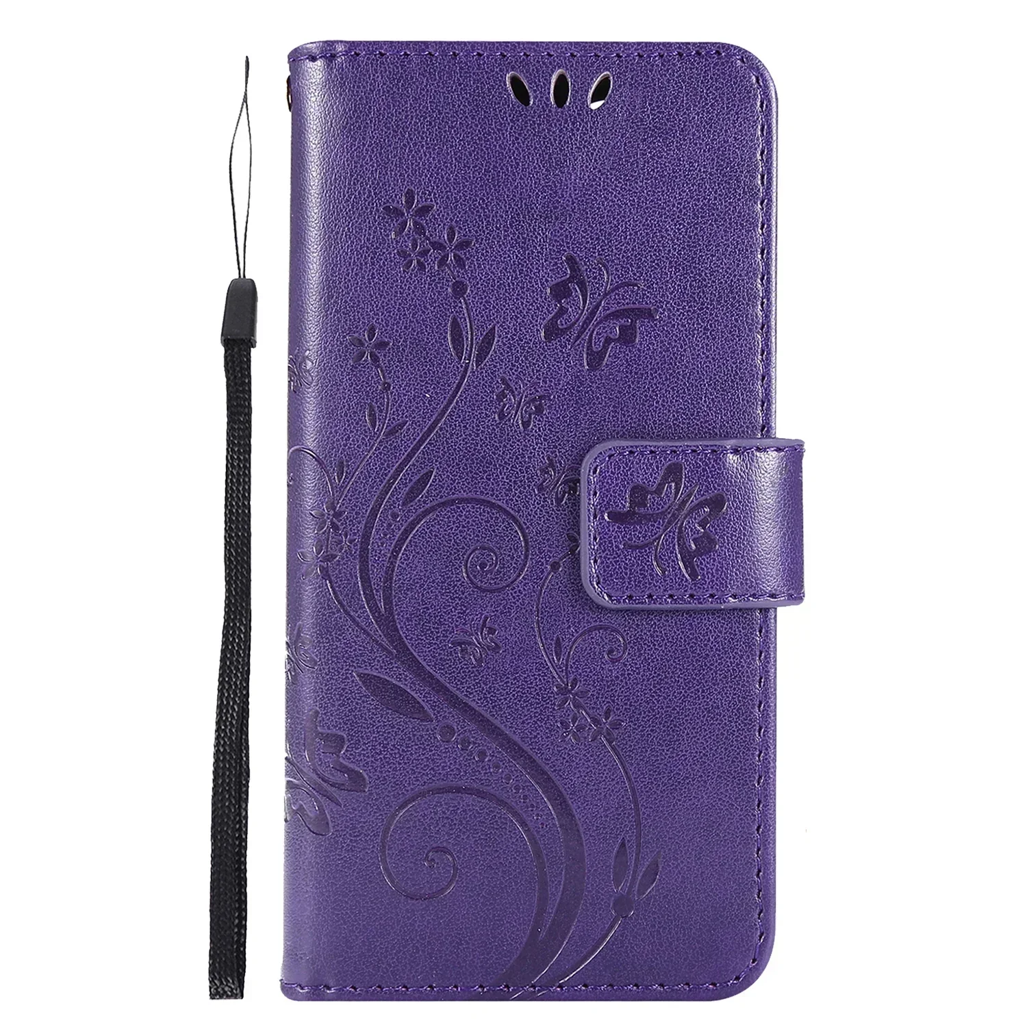Stylish Wallet Flip Phone Case - Premium Protective Cover with Card Slots and Magnetic Closure