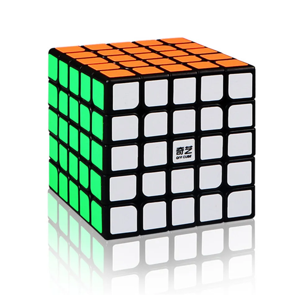 Qiyi 5x5 Cube Qizheng S 5x5x5 Magic Professional Speed Cube Stickerless Anti-stress Toys for Children Cubo Magico Gifts