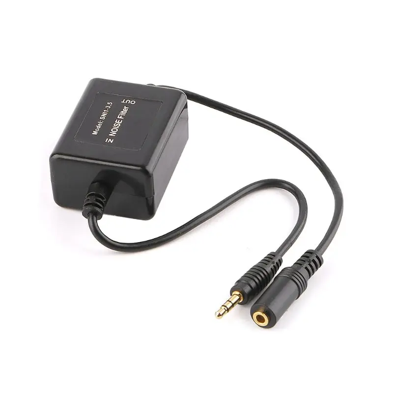

Ground Loop Isolator for Audiophile Car Noise Filter Eliminate with 3.5mm Cable Electronics Accessories H7JD