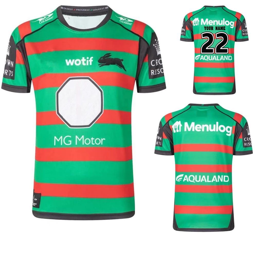 Rugby Jersey Australia 2022 South Sydney Rabbitohs Home Jersey Rugby