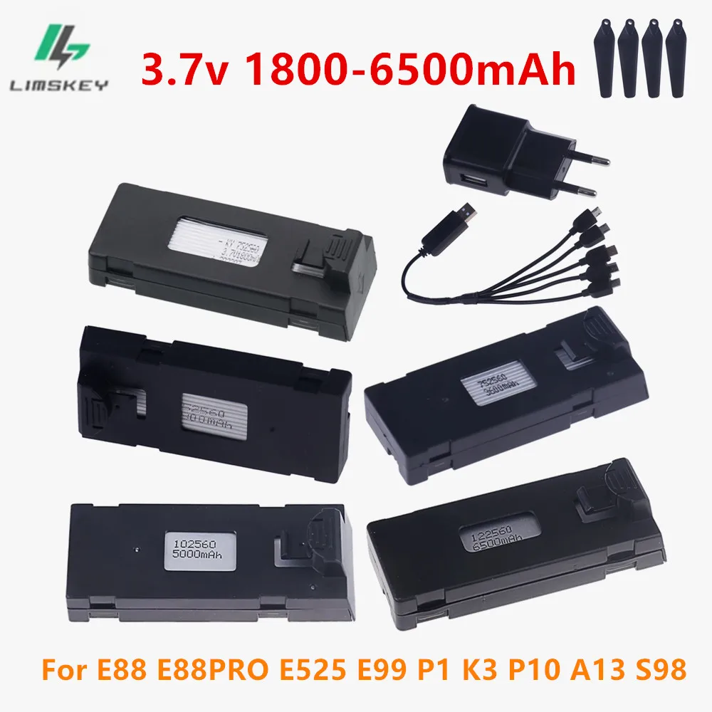 Batteries Drone 1800-3600mAh Lot 1-5 Pièces Accessoires DJI