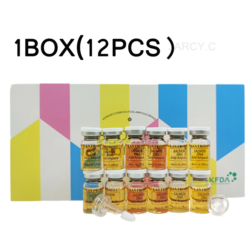 韓国化粧品オリジナルサーモン DNA ゴールドアンプル/ペプチド