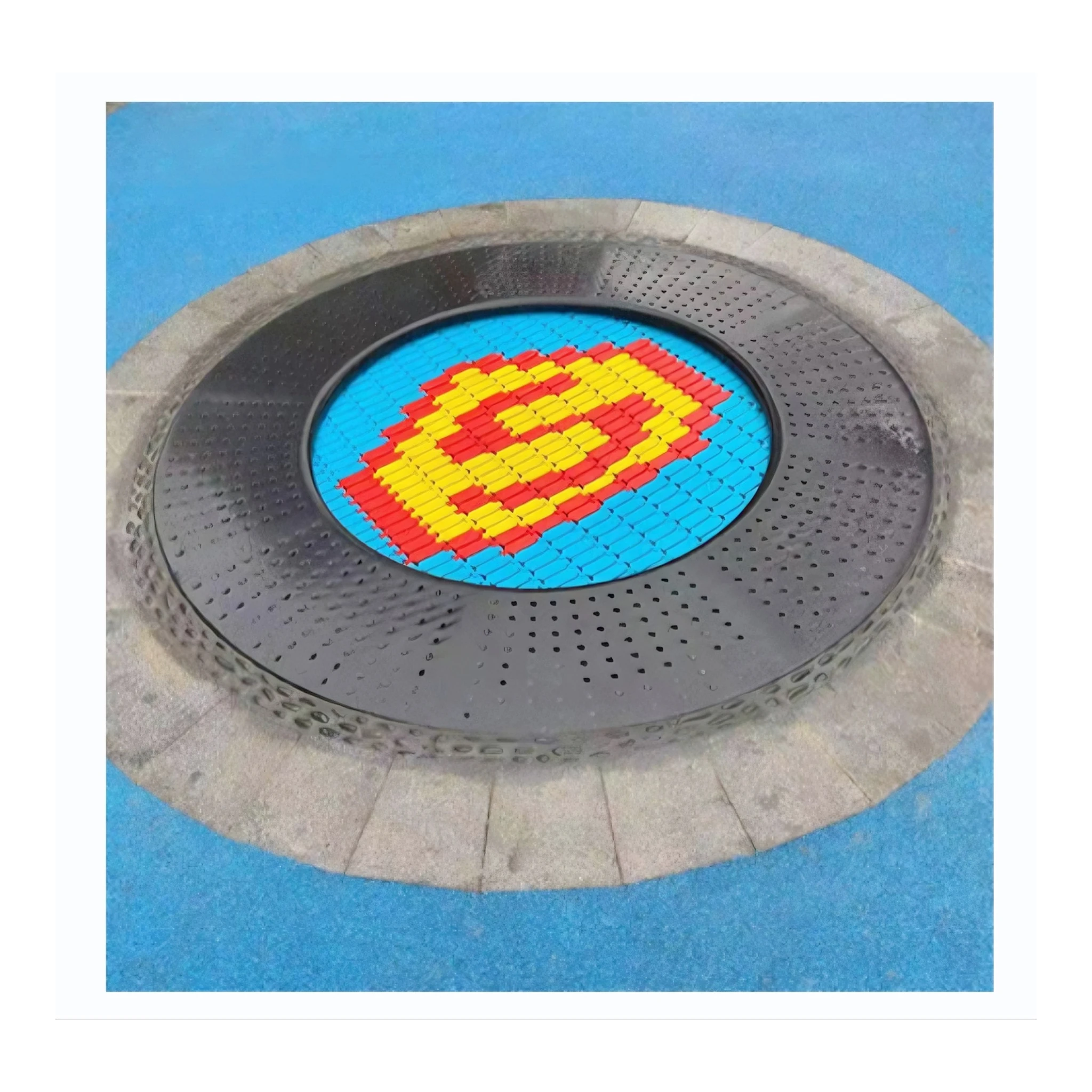 

Commercial Safety Customized Color And Size Physical Fitness Training Environmental Protection Jump Bed Buried Ground Trampoline