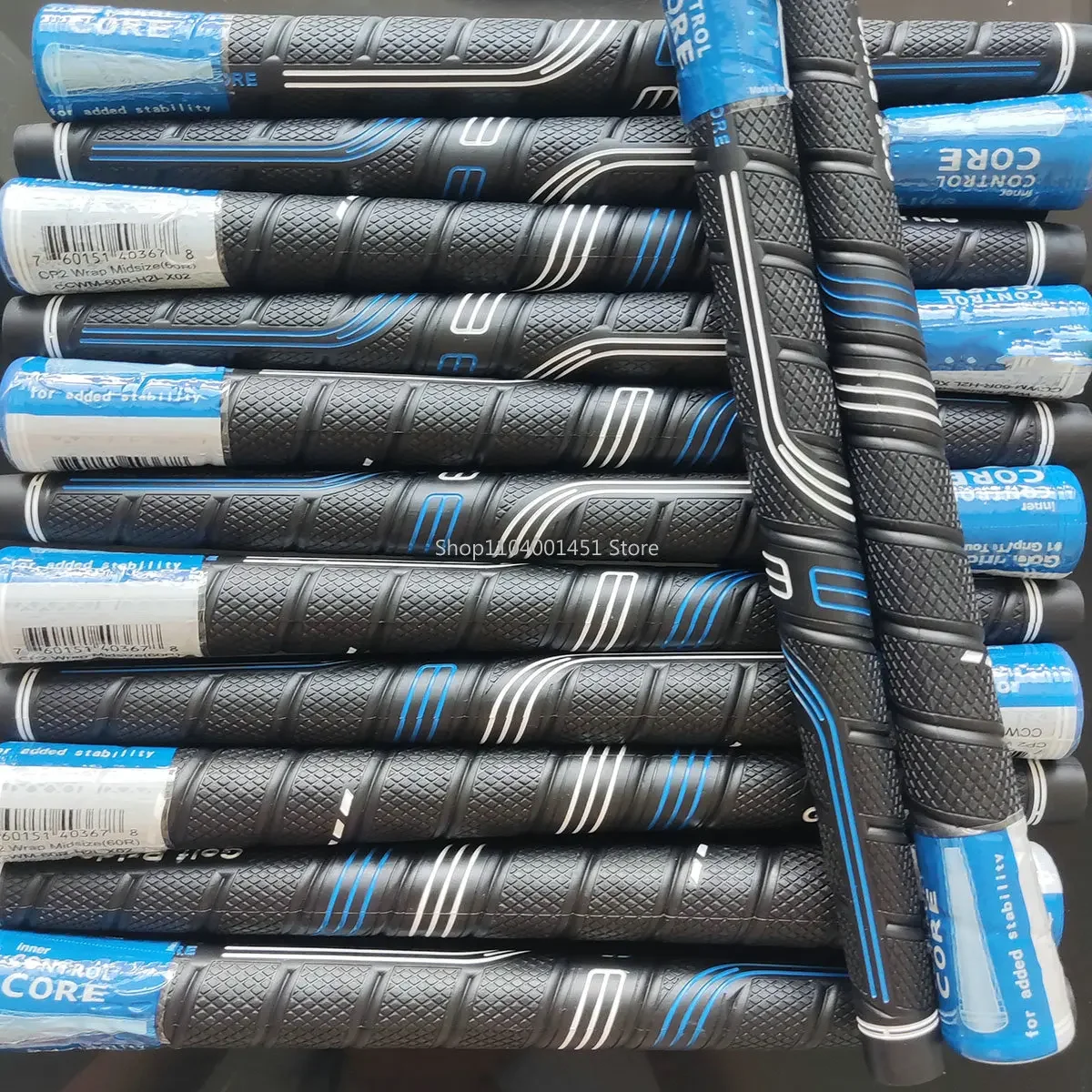 13pcs/lot Putter Grip Jumbo Wood Golf Club Grip Blue Wrap Red Pro Rubber Standard/Midsize Golf Grip Iron/Fairway Golf Club Grip 3