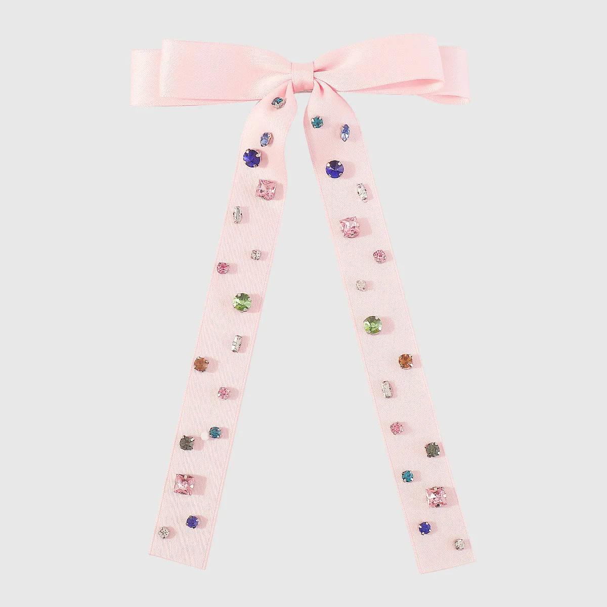 Bow Hair Clips For Women,Fashionable and high-end colored diamond bow tassel hair clip,Retro style fabric duck billed clip korean candy colored hair carson series all match sweet kids accessories retro wide brimmed face wash fabric simple headband
