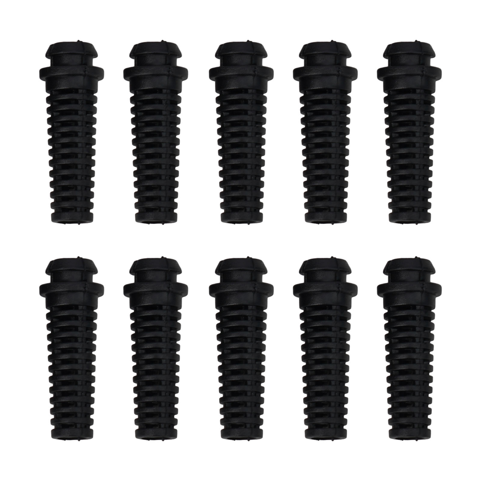 10pcs 6mm Cable Gland Connector Rubber Strain Relief Cord Boot Protector Wire Cable Sleeve Wire Cover Cable Splice Connector