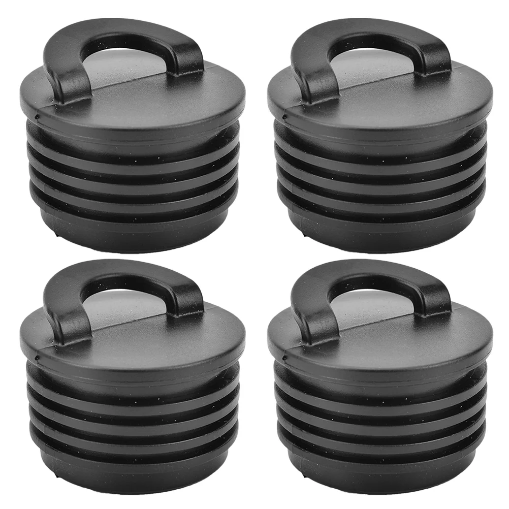 

4 Pcs Kayak Drain Plug Boat Scupper Stoppers Universal Accessories Rubber Hole Replacement Marine for Boats