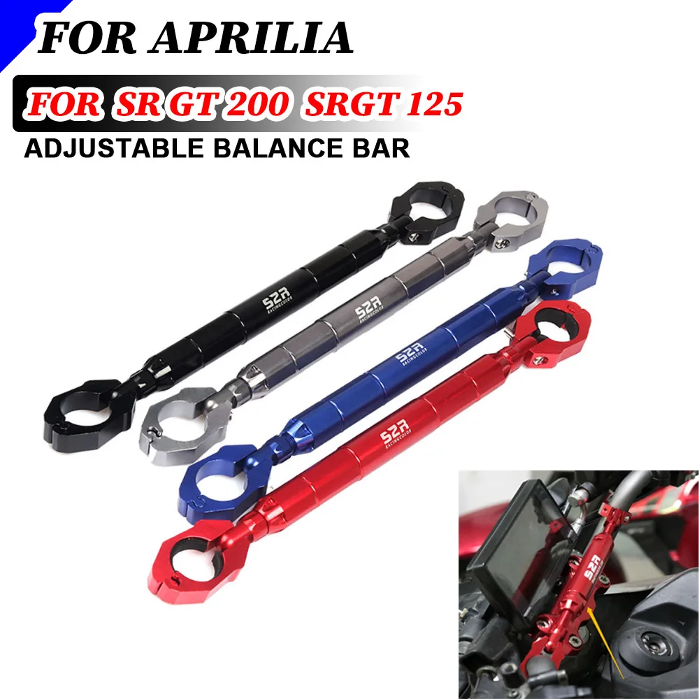 

For Aprilia SRGT200 SR GT 200 SRGT 125 SR200 GT Motorcycle Accessories Parts Balance Bar Handlebar Crossbar Balance Phone Holder