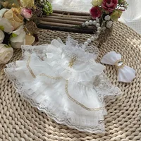 20cm Cotton Doll Skirt Light Luxury White Yarn Skirt 1