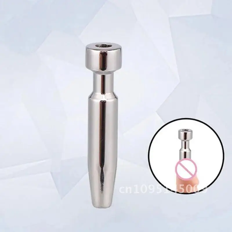 4.5CM Stainless Steel Penis Urethral Plug Dilator Sounding Cathe Enhancing for Sex Tube Masturbation Toys BDSM Male Men Hollow