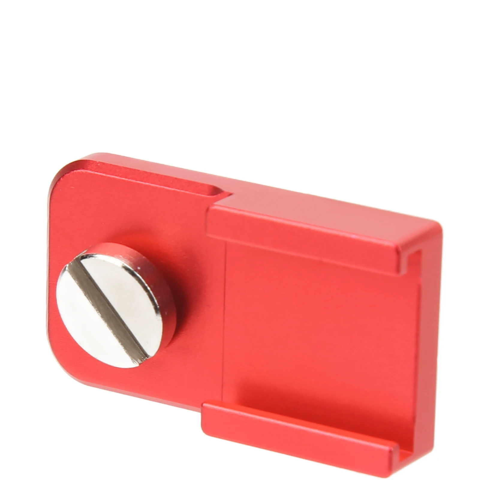 1/4인치 나사가 있는 알루미늄 합금 콜드 슈 마운트 어댑터, 카메라 마이크 및 조명용 액세서리