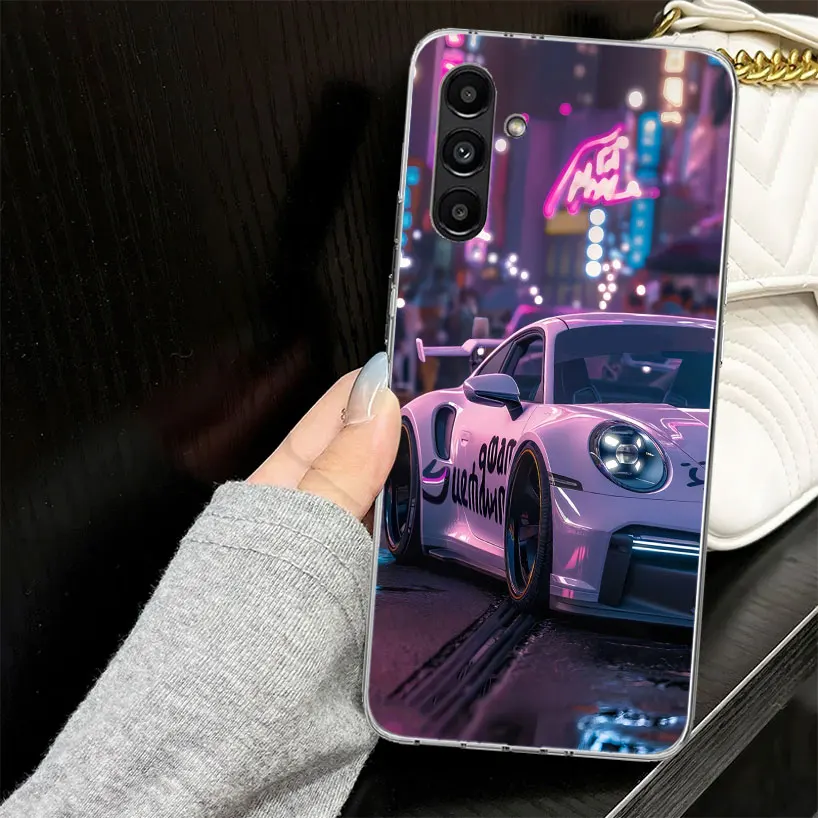 Dynamic Sports Car-Inspired Phone Case Cover