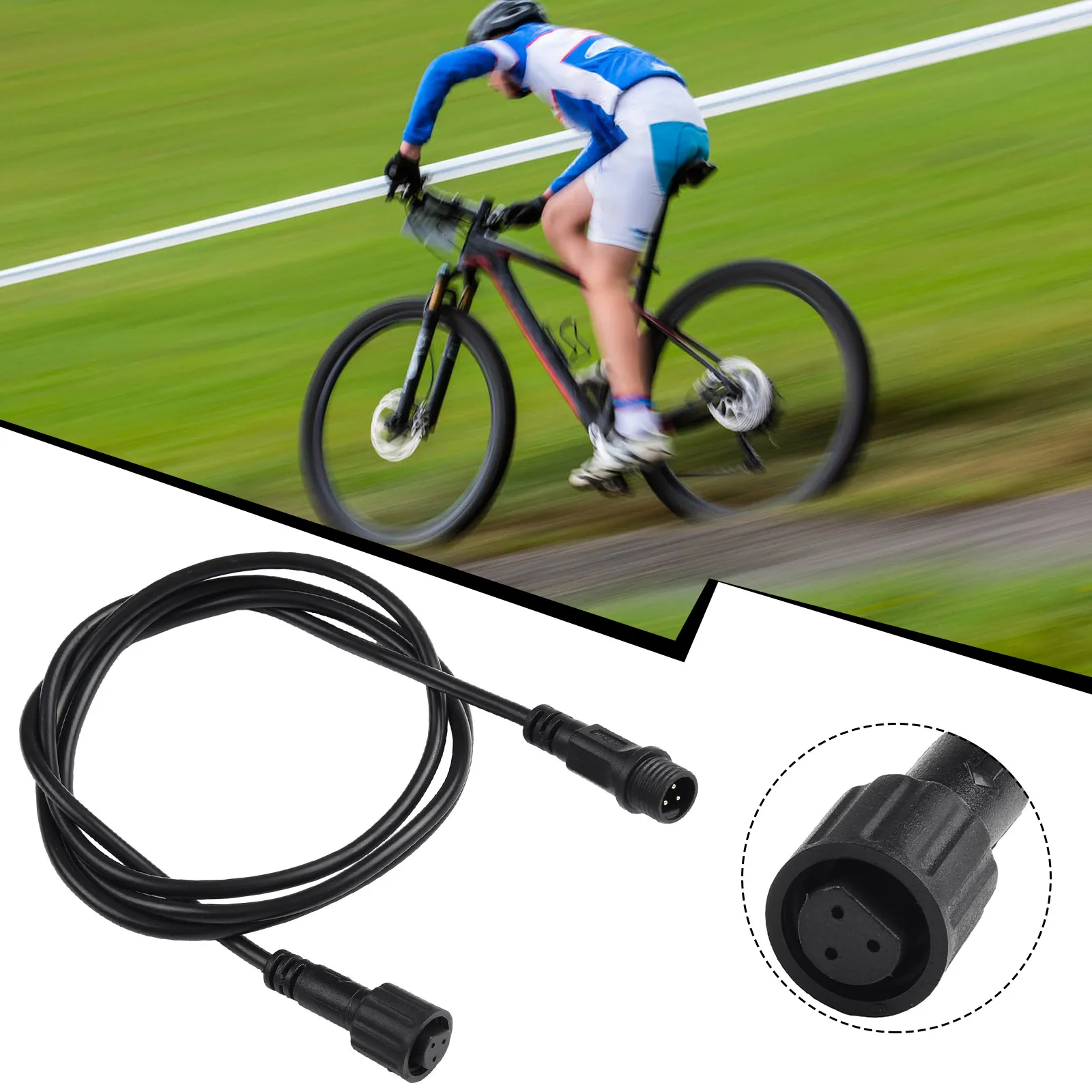 

For BAFANG Drive Motor BBS01 BBS02 For BBSHD Ebike Speed Sensor Extension Cable E-bike Extension Cable High-quality Outdoor