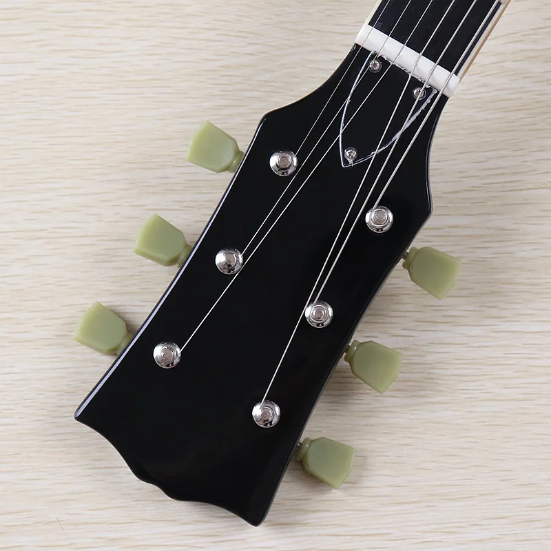 Flame Maple Skin Electric Guitar 6 Strings Guitar 39 Inch Solid Okoume