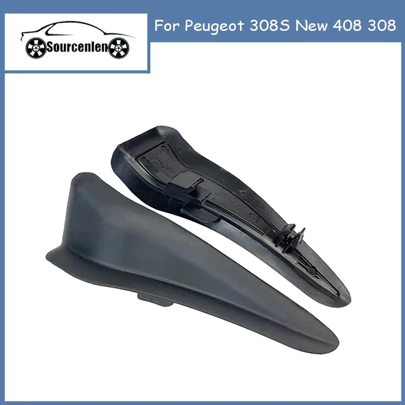 

98072348XT 98072347XT Car Front Windshield Wrap Corner Trim Plate Wiper Side Cowl Trim Cover Lid For Peugeot 308S New 408 308