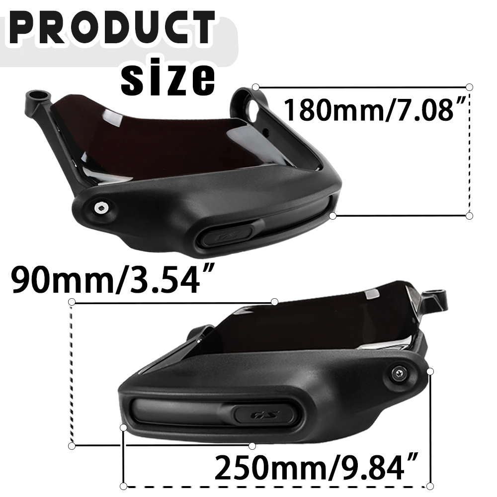 Motorcycle Handguard Hand shield Protector For BMW R1300GS R 1300 GS Windshield Riser Extension Cover
