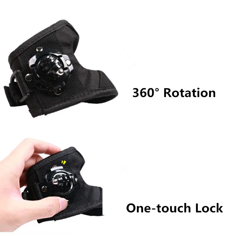 Universal 360° Rotation Wrist Strap Mount
