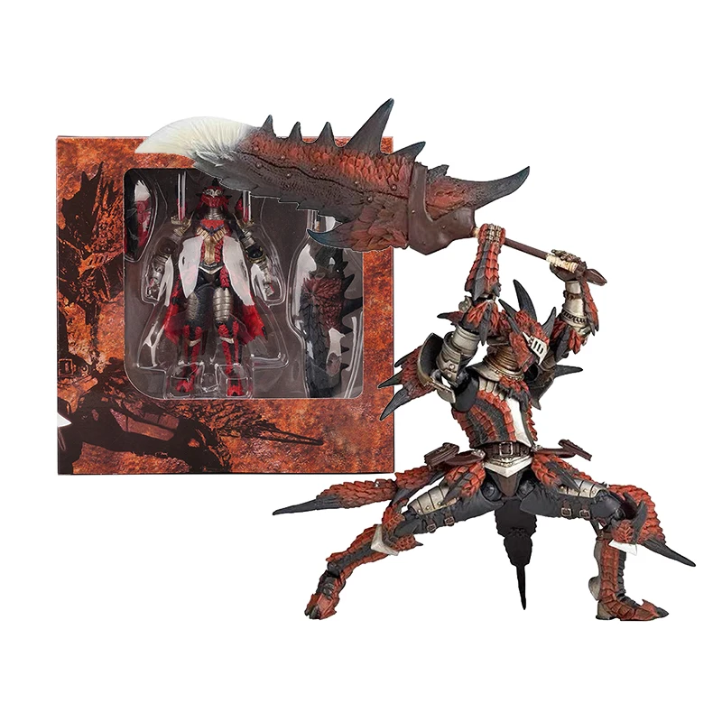 Incredibile Bambola Yamaguchi Monster Hunter Rathalos Action Figure Pvc 17Cm Modello Da Collezione Mobile Maschio Fire Dragon Figurine Toys