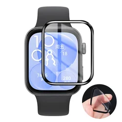 Protezione dello Schermo Curvo HD Anti-Graffio Premium 3D per Smartwatch, No Vetro, Disponibile in 1/2/3 Pacchi