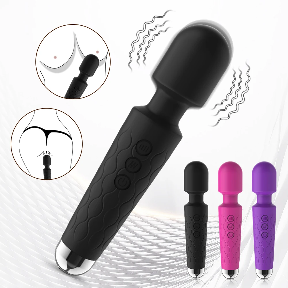 Silicone Vaginal Vibrators AV Vibrating Massager Masturbator Female Adult Products G Spot Adult Sex Toys 18+
