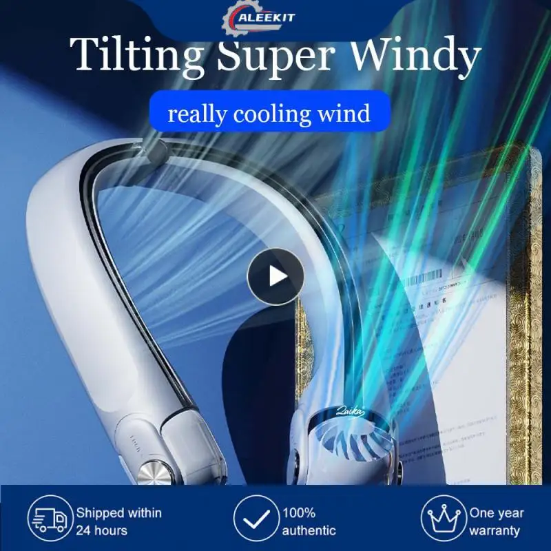 

Маленький внешний подвесной мини-вентилятор без шнура, подвесной мини-вентилятор для шеи, новый портативный мощный вентилятор