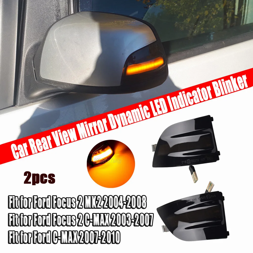 Dynamische Spiegelblinker Für Ford Focus MK2 - Sequential Blinker Seitenflügelspiegel 2004-2008