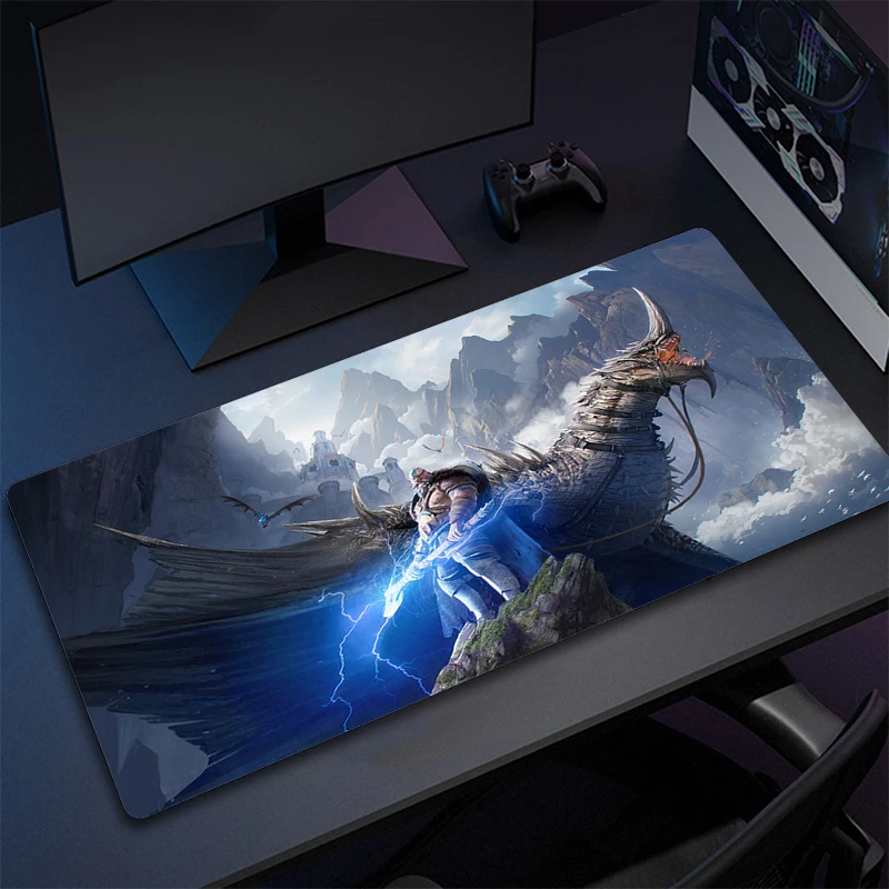 

Ashes Of The Century Gaming Mouse Pad Gamer Locking Edge Keyboard Mousepad Game Rubber Mouse Mat Game HD Print Keyboard Pads XXL
