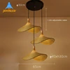 3 Heads E27 Hanging Decor Chandeliers Bamboo Pendant Lights Asia Restaurant Hotel Pendant Lamp Living Room Hanging Bamboo Light 1