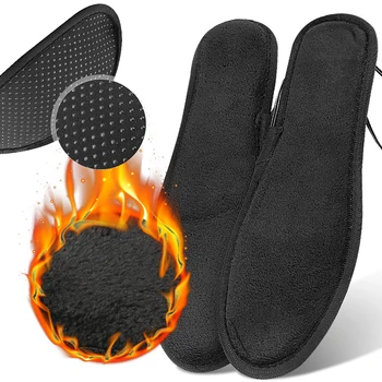 Electrically Heating Insoles Warm Thermal Insoles Winter Electric Heated Insoles for Women Men