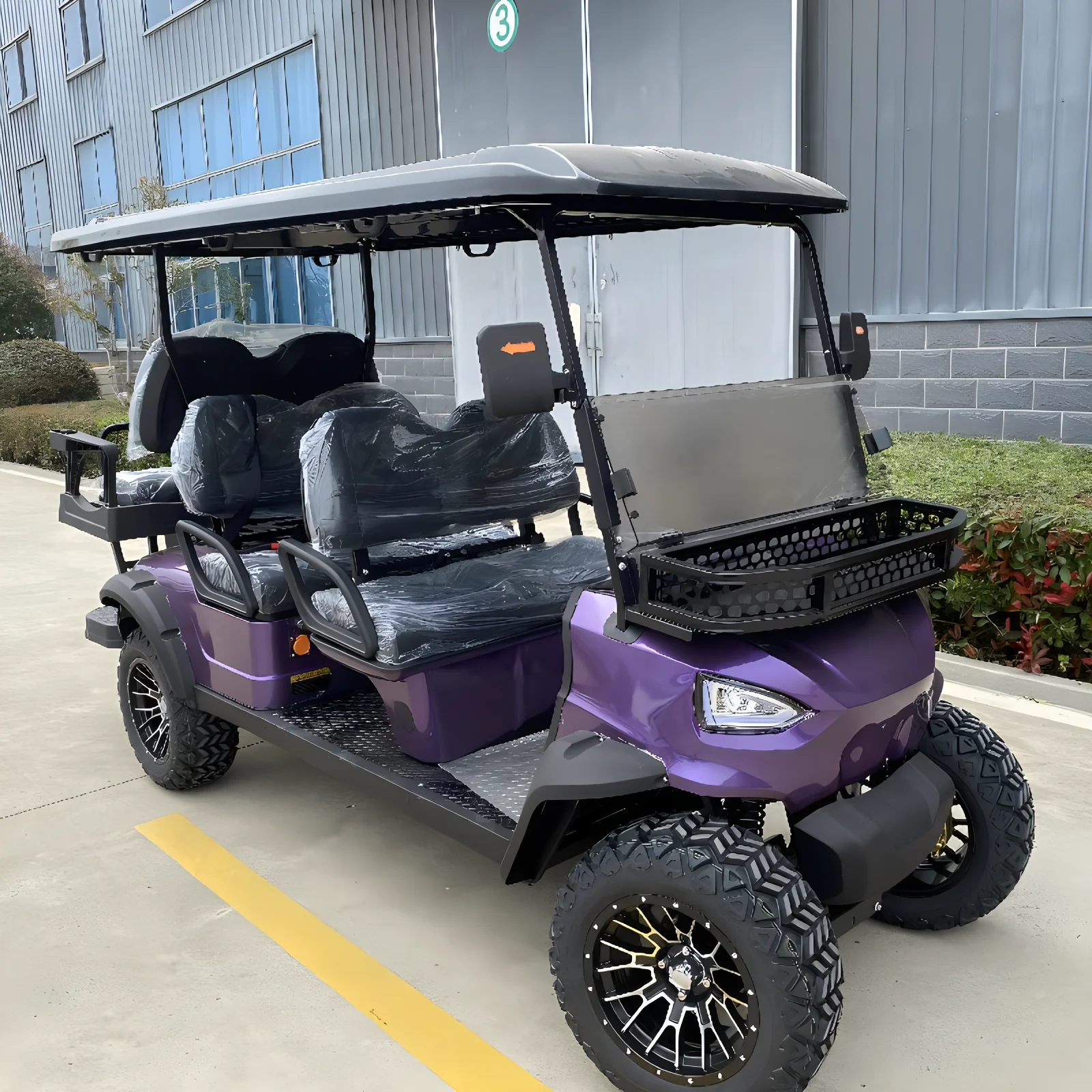 High Quality off-Road Club 48V 4 6 Seater Golf Buggy Price Cheap Electric Golf Carts Color can be customized