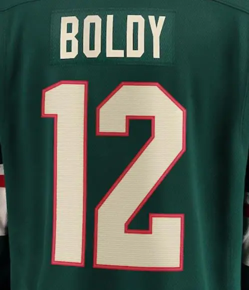thumbnail image 1 of Jersey de hockey sobre hielo de Minnesota con bordado personalizado para hombres, mujeres y jóvenes, 1 of 5