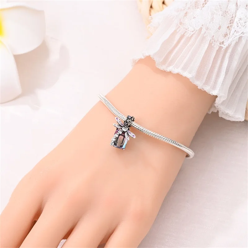 Neue Tarotkarten aus 925er Silber, Sonne, Mond, Sterne, Liebhaber, Stern, Münzen, Charms, Perlen, passend für Pan-Original-Armbänder, DIY-Geschenke, edler Schmuck – Detail 25