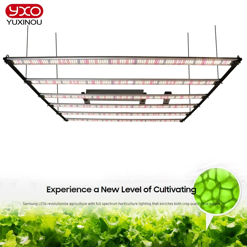 1000W 1500W Full Spectrum Led Grow Light Sam-Sung Lm301H Quantum Tech Led Grow Light Bar Uv Ir Turn On/Off Per La Luce Delle Piante