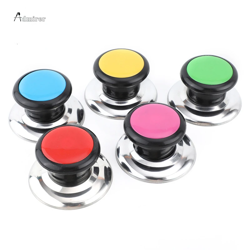 1pc Pot Button Universal Anti Scalding Cover Handle Lid Head Top Cap Lifting Handles Saucepan Kettle Cookware Utensils