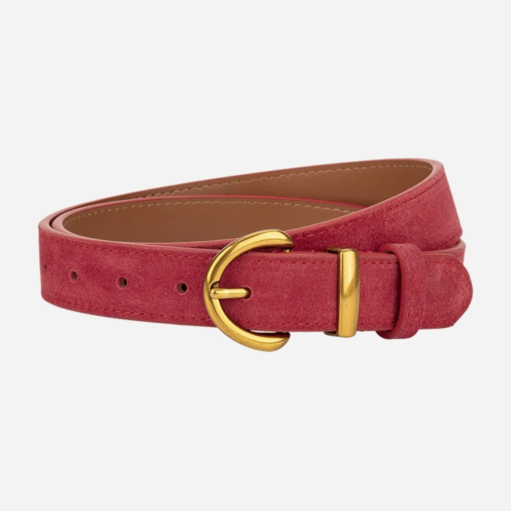 Women's Suede Leather Belt