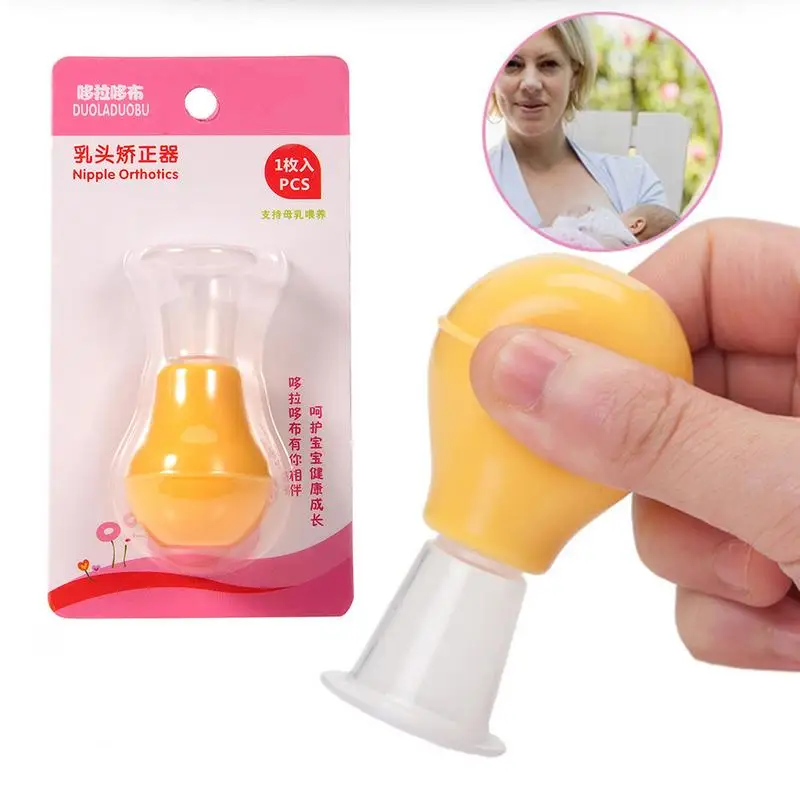 Puerpera Nipple Correction Instrument Inverted Nipple Treatment Repair Suction Bottle Corrects Defect Replace Surgery 1PC nipple sucking corrector