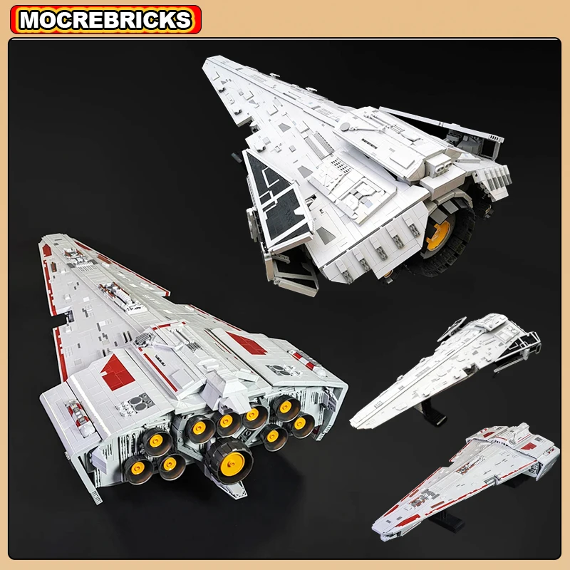 Set MOC ZITIANYOUBUILD - Vaisseau Raider-class Corvette 856 Pièces - Compatible Lego