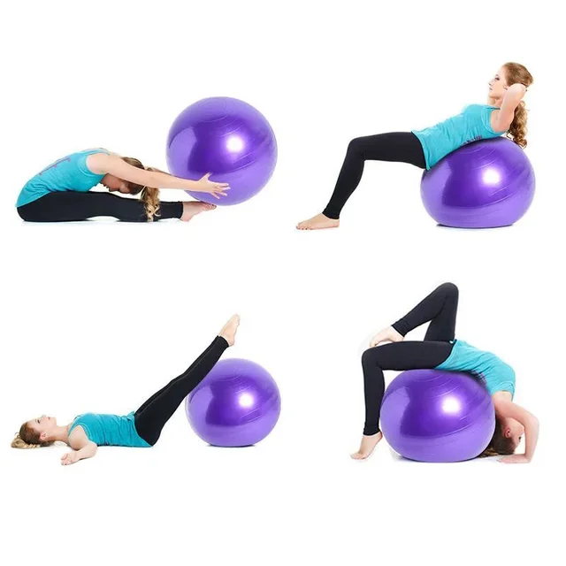 45-85 cm PVC Yoga Ball Gym Fit Ball Thickened Explosion-proof Exercise Home Fitness Pilates Sport Balance Ball Yoga Equipment 3