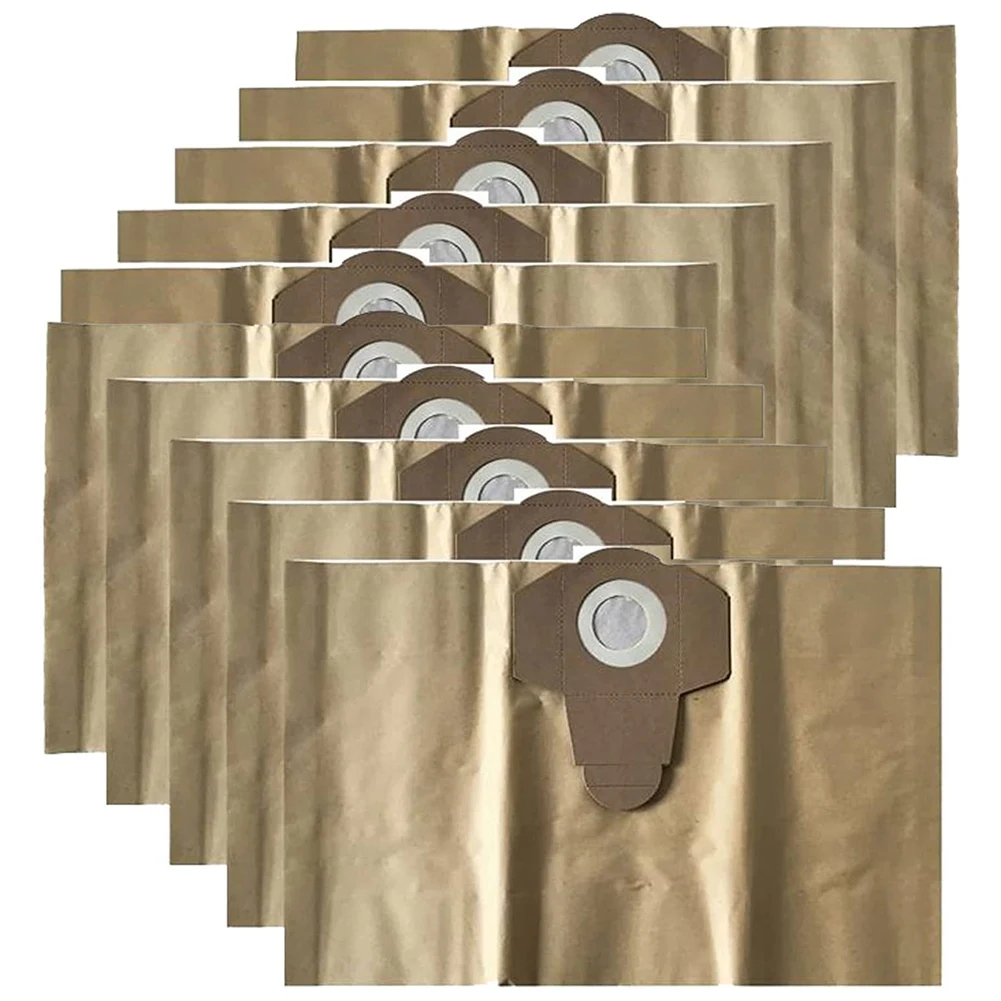 Parkside Lot de 5 sacs filtrants en papier pour aspirateur Parkside PNTS 1200 1250 1300 A1 B2 C3 E4 F5 20 l 