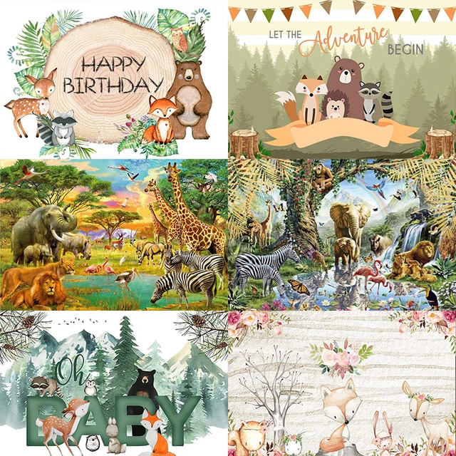 Kit déco Dans les Bois - Kit anniversaire Forêt - Fêtes vous même