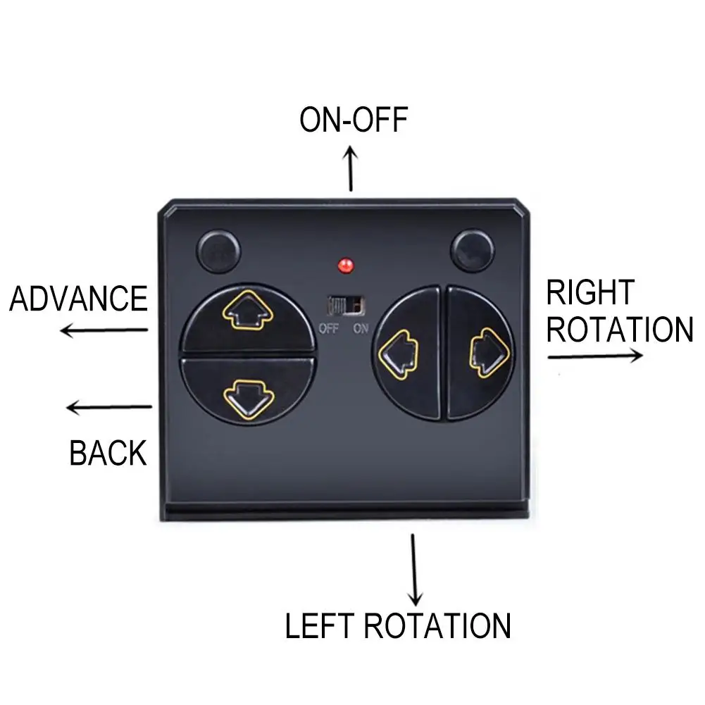 무선 원격 제어 잠수함 장난감 6방향 움직임 방수 충전식 배터리 수영장 욕조 야외 어린이 교육용