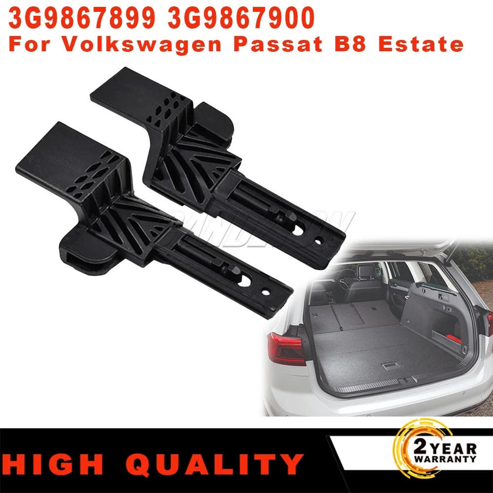 New Tailgate Parcel Shelf Fixing Clip Left Right 3G9867899 3G9867900 for VW Passat B8 Estate Luggage Cover Hook Car Accessories
