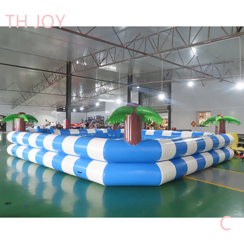 8x7m giant inflatable pool, new design commercial inflatable swimming pool for sale