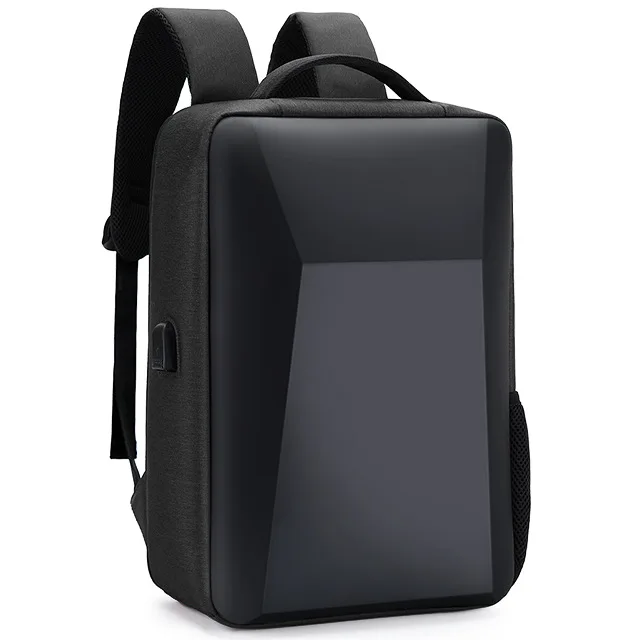 حقيبة ظهر جلدية فاخرة 15.6 بوصة