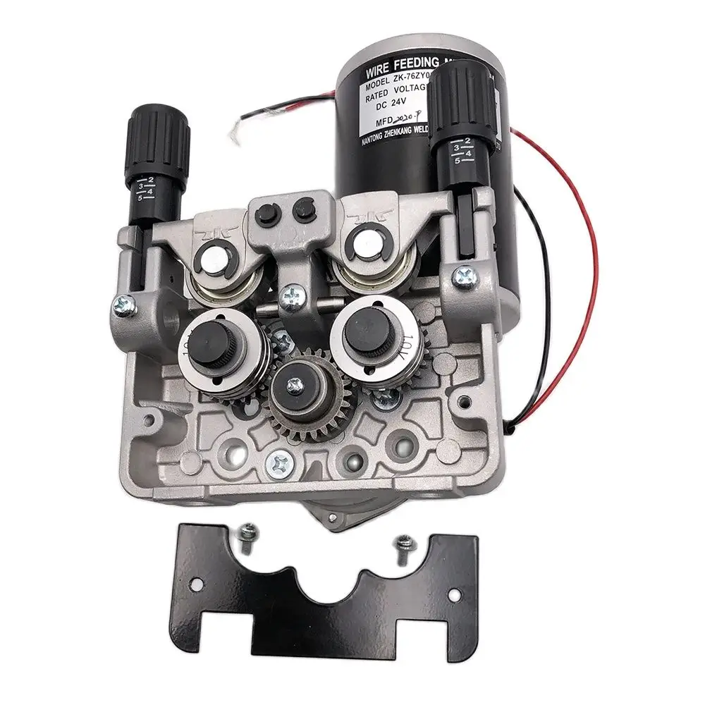 JINSLU 76ZY-02AV ZK-76ZY02AV DC24/42V 1.0-1.2mm Mig Mechanism Wire Feeder Motor Assembly Feeding Machine MIG MAG Welding Machine 3