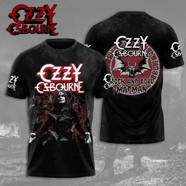 Classic Heavy Metal Rock Black Sabbath's Ozzy Osbourne T-Shirts -Various Designs - Picture 18 of 19