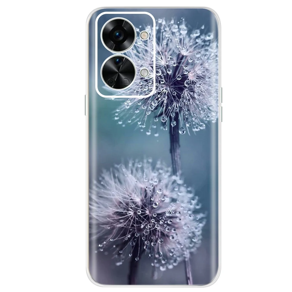 Stylish Painted Soft Silicone Clear TPU Phone Case Cover with Bumper Protection