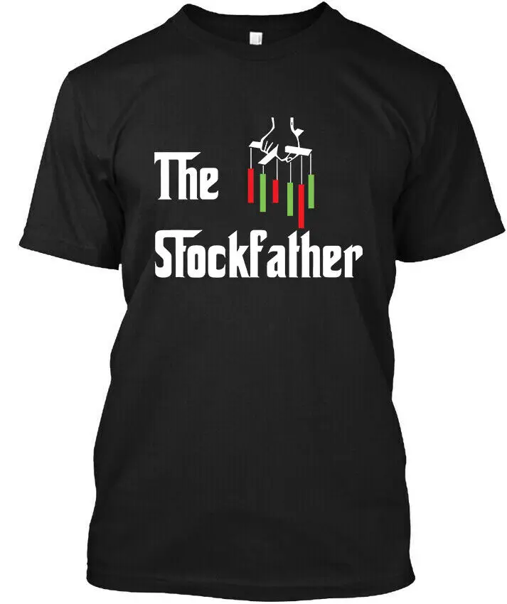 Забавная Винтажная футболка с логотипом NWT The Stockfather